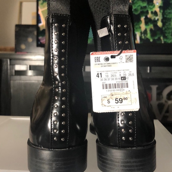 ZARA BOTIN ANKLE BOOTS / CHELSEA BOOTS - Picture 2 of 5
